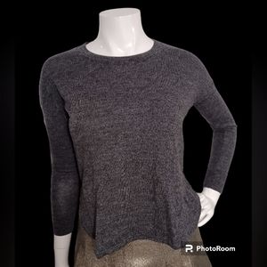 Madewell Merina Wool Fitted Marled Pullover Sweater